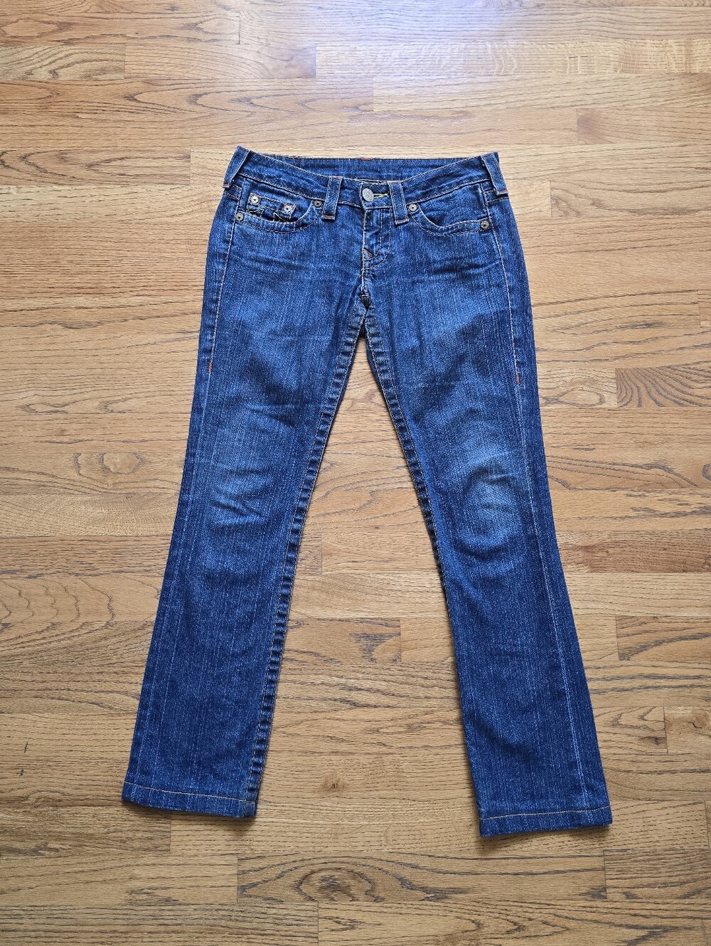 True Religion Women's Johnny Straight-Leg Jeans